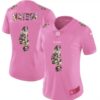 Nike Texans 4 Deshaun Watson Pink Camo Fashion Limited Women Jersey