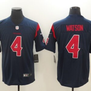 Nike Texans 4 Deshaun Watson Olive Color Rush Limited Men Jersey