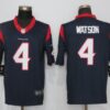 Nike Texans 4 Deshaun Watson Navy Limited Jersey