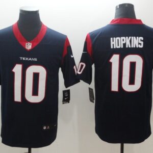 Nike Houston Texans 10 DeAndre Hopkins Navy Vapor Untouchable Limited Men Jersey