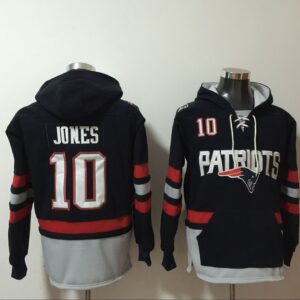 Patriots 10 Mac Jones Hoodie Sweatshirt