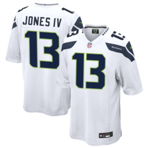 Seattle Seahawks 13 Jones White Vapor Limited Men Jersey