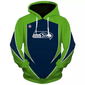 Seattle Seahawks 3D Print  Fashion Hoodie