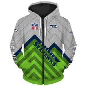 Seattle Seahawks 3D Printed Sport Pullover Hoodie