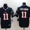 Nike New England Patriots 11 Julian Edelman Navy Vapor Untouchable Limited Men Jersey