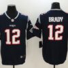 Nike New England Patriots 12 Tom Brady Navy Vapor Untouchable Limited Men Jersey