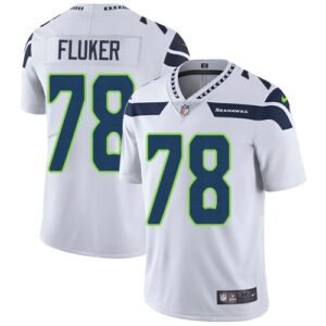 Seahawks 78 D.J. Fluker White Vapor Untouchable Limited Men Jersey