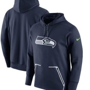 Seahawks Champ Drive Vapor Speed Pullover Hoodie College Navy