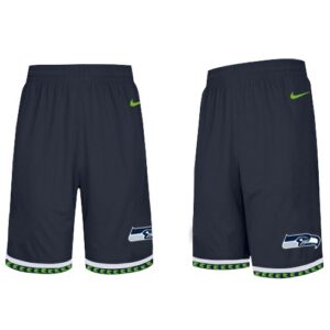 Seattle Seahawks Navy Shorts