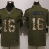 Seahawks 16 Tyler Lockett Green Salute To Service Limited Jersey