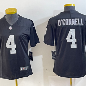 Nike Raiders 4 Aidan O'Connell Black Vapor Untouchable Limited Youth Jersey
