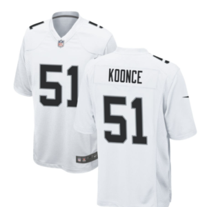 Nike Raiders 51 Koonce White Vapor Untouchable Limited Men Jersey