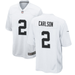 Nike Raiders 2 Carlson White Vapor Untouchable Limited Men Jersey
