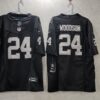 Nike Raiders 24 Charles Woodson Black 2023 F.U.S.E Vapor Limited Men Jersey