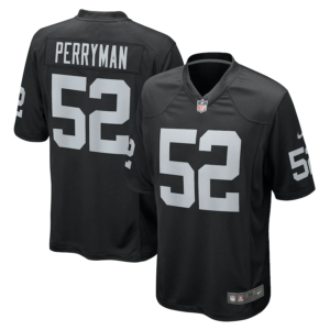 Nike Raiders 52 Perryman Black Vapor Untouchable Limited Men Jersey