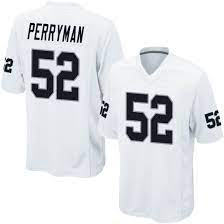 Nike Raiders 52 Perryman White Vapor Untouchable Limited Men Jersey