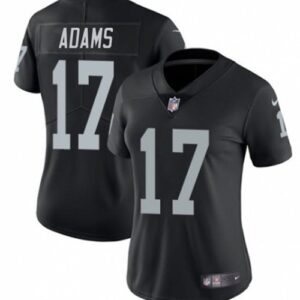 Nike Raiders 17 Davante Adams Black Vapor Untouchable Limited Women Jersey(Run Small)