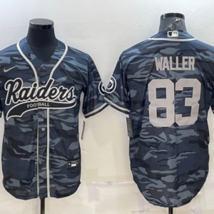 Nike Raiders 83 Darren Waller Camo Vapor Baseball Limited Men Jersey