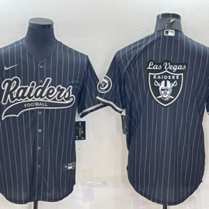 Nike Raiders Blank Black Vapor Baseball Logo Limited Men Jersey