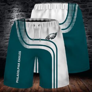 Philadelphia Eagles Green Fashion Shorts