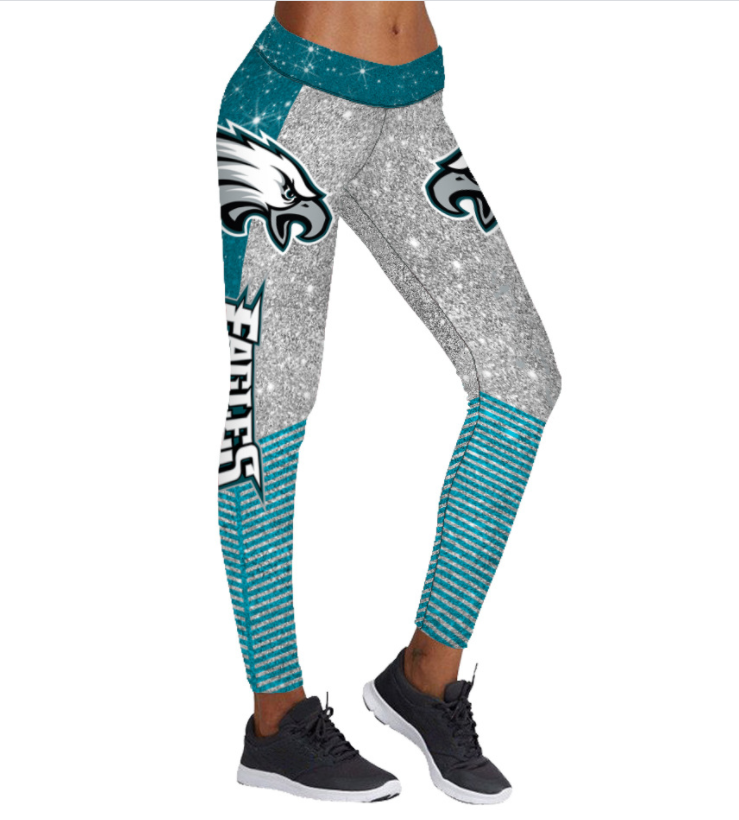 Philadelphia Eagles green Women Leggings