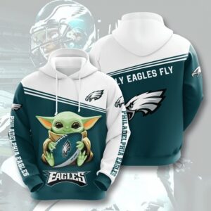 Philadelphia Eagles Punisher Skull Tree Camo 3D Hoodie