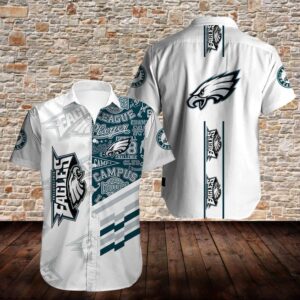 Philadelphia Eagles Summer Short Sleeve Shirt