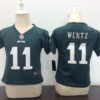 Eagles 11 Carson Wentz Green Toddler Jersey