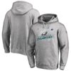 Eagles Heather Gray 2017 NFC Champions Pullover Men Hoodie
