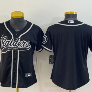 Nike Raiders Blank Black Vapor Baseball Limited Women Jersey