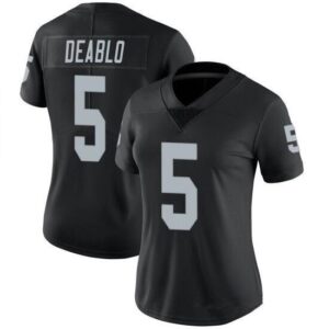 Nike Raiders 5 Divine Deablo Black Vapor Untouchable Limited Women Jersey(Run Small)
