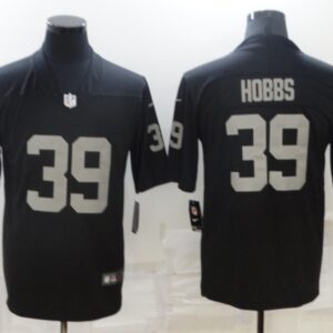Nike Raiders 39 Hobbs Black Vapor Untouchable Limited Men Jersey