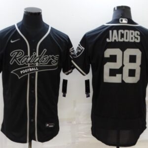 Nike Raiders 28 Jacob New Black Vapor Limited Men Jersey