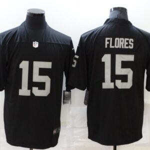 Nike Raiders 15 FLORES Black Vapor Untouchable Limited Men Jersey