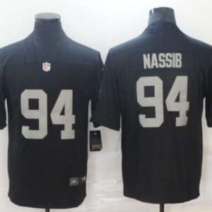 Nike Raiders 94 Carl Nassib Black Vapor Limited Men Jersey