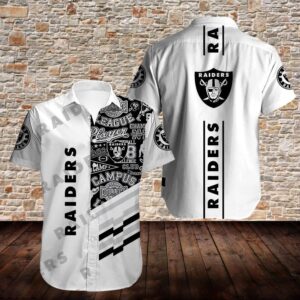 Las Vegas Raiders Summer Short Sleeve Shirt