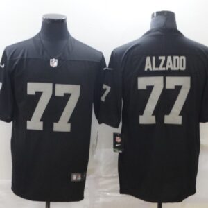 Nike Raiders 77 Lyle Alzado Black Vapor Untouchable Limited Men Jersey