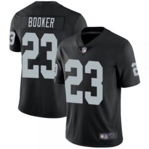 Nike Raiders 23 Devonte Booker Black Vapor Untouchable Limited Men Jersey
