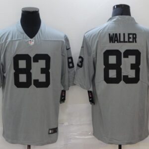 Nike Raiders 83 Darren Waller Grey Gridiron Limited Men Jersey