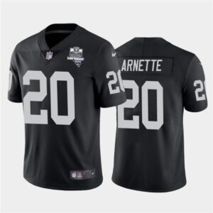 Nike Raiders 20 Damon Arnette  Black 2020 Inaugural Season Vapor Limited Men Jersey