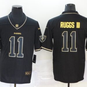 Nike Raiders 11 Henry Ruggs III Black Gold Vapor Untouchable Limited Men Jersey