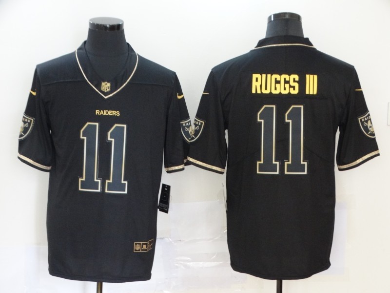 Nike Raiders 11 Henry Ruggs III Black Gold Vapor Untouchable Limited Men Jersey