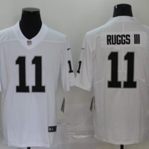 Nike  Raiders 11 Henry Ruggs III White Vapor Untouchable Limited Men Jersey