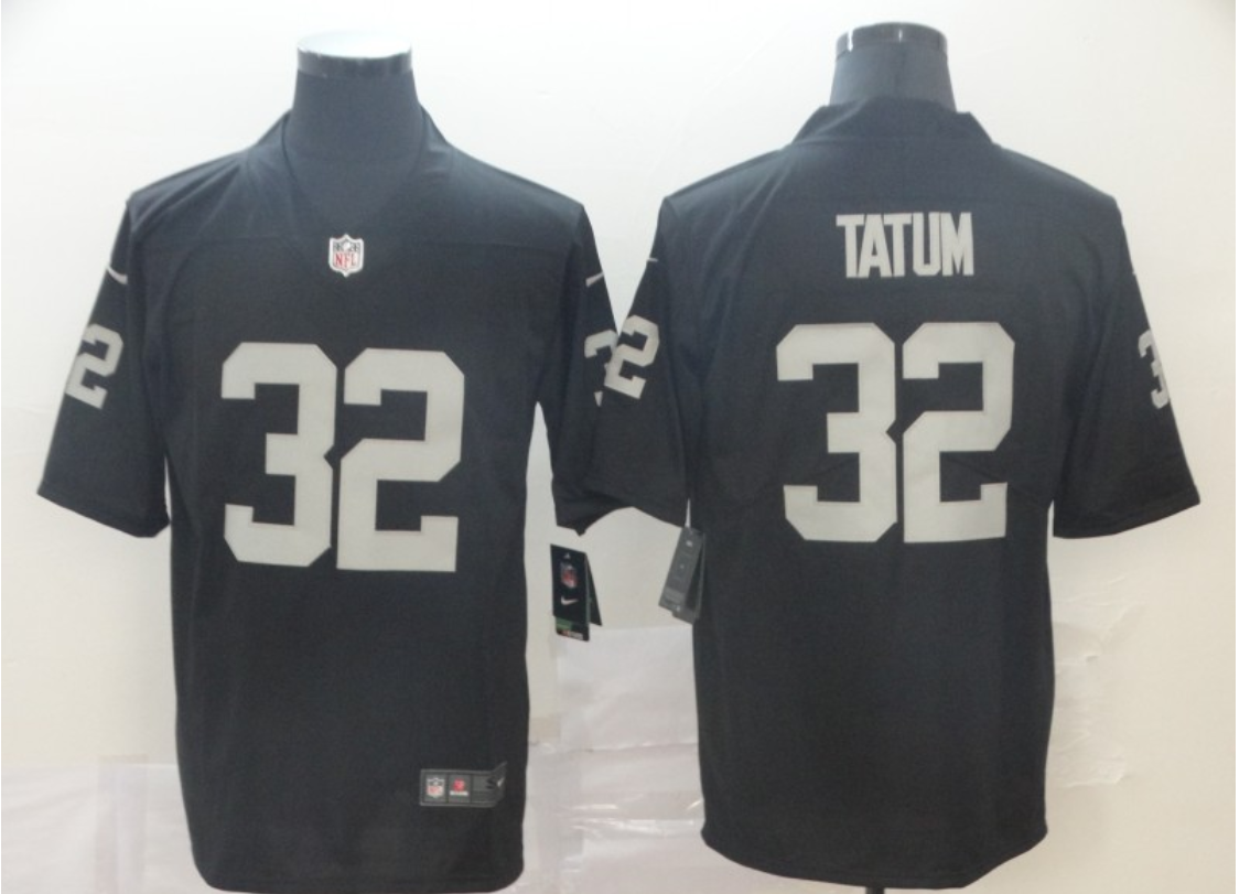 Nike Raiders 32 Jack Tatum Black Vapor Untouchable Limited Men Jersey