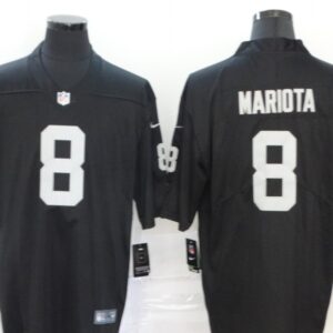 Las Vegas Raiders 8 Marcus Mariota Vapor Limited Black Jersey