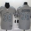 Nike Raiders 34 Bo Jackson Gray Inverted Legend Limited Men Jersey