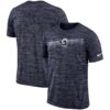 Nike Los Angeles Rams Sideline Velocity Performance T-Shirt Heathered Navy