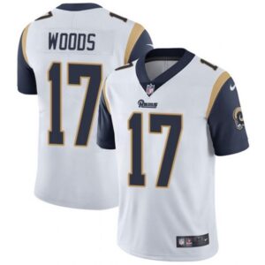 Rams 17 Robert Woods White Vapor Untouchable Limited Men Jersey