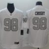 Nike Raiders 98 Maxx Crosby White Color Rush Limited Men Jersey