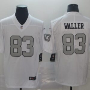 Nike Raiders 83 Darren Waller White Sliver Vapor Untouchable Limited Men Jersey